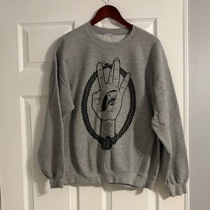 Gray Macklemore & Ryan Lewis Sweatshirt